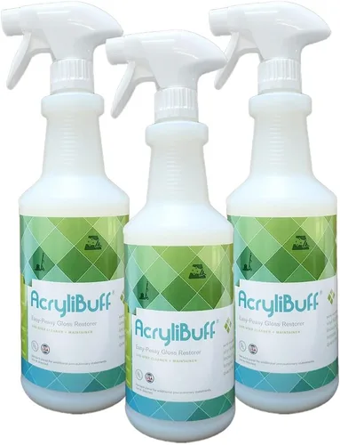 Vista 5 de AcryliBuff - Restaurador de brillo en aerosol para pisos, 1 cuarto de galón..