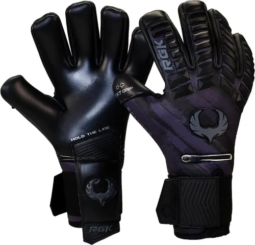 Vista 16 de Guantes profesionales de portero de fútbol Renegade GK Eclipse (tallas 6-12, nivel 5) Fingersaves y agarre EXT de 4 + 0.118 mm con sede en EE. UU