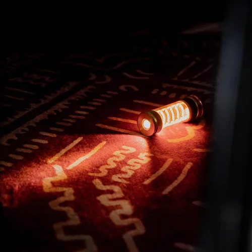 Vista 4 de Barebones Edison Light Stick – Latón, linterna LED recargable por USB y linterna con 7 modos, más de 40 horas de tiempo de funcionamiento, artículos