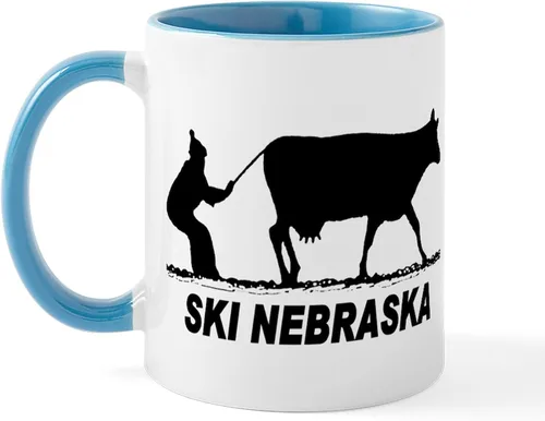 Vista 34 de CafePress I Love Nebraska Taza de café de cerámica de 11 oz (11.0 fl oz)