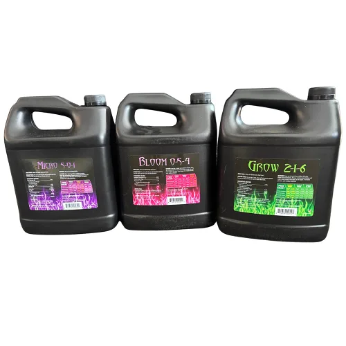 Vista 2 de Micro, Grow and Bloom Botellas de 4 litros - 1 de cada una