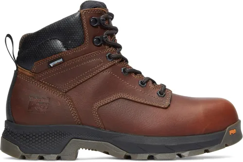 Vista 6 de Timberland PRO hombres Titan Ev 6 pulgadas Composite Safety Toe Impermeable Teca Trailblazer Brown-2024 Nuevo