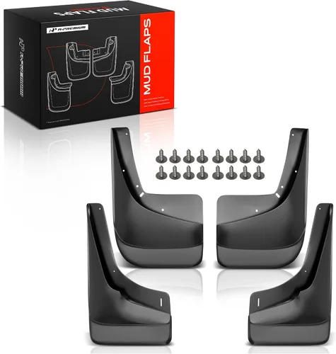 Vista 13 de A-Premium Juego de 4 unidades de guardabarros con accesorios compatibles con Chevrolet Silverado 1500, Silverado 2500 HD 3500 HD 2007-2014