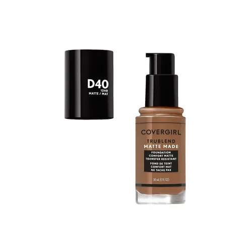 Vista 2 de COVERGIRL TruBlend Base líquida mate color bronce profundo, 1 onza líquida (paquete de 1)