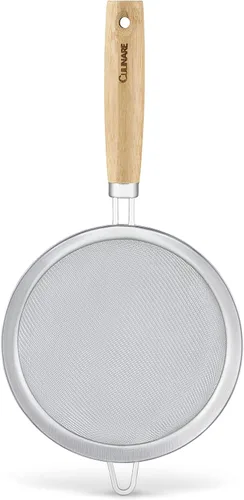 Vista 17 de Culinare Naturals C70011 - Cortador de tartas Bambú sostenible/acero inoxidable (L) 10.630 in x 2.559 in Cortador de pasteles, cortador