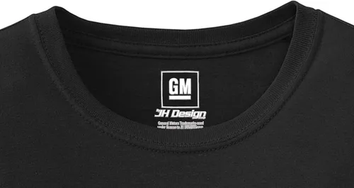Vista 4 de JH DESIGN GROUP Camiseta para hombre Chevy Silverado con logotipo rojo, blanco y azul envejecido