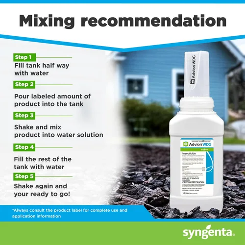 Vista 5 de Syngenta - 63953 - Advion WDG - Fórmula pulverizable - 16.5oz