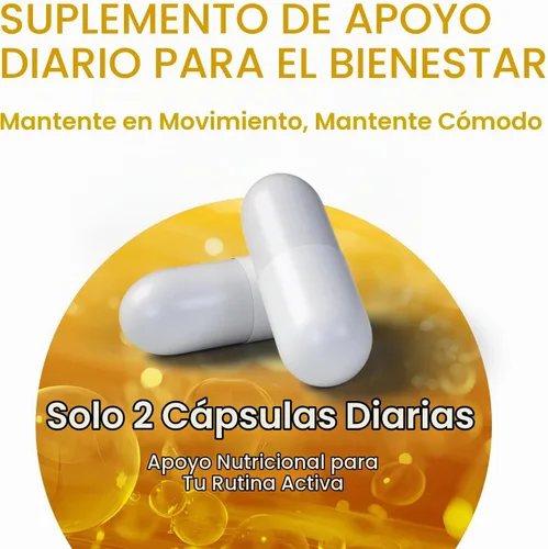 Vista 2 de Joint Sana Capsule - Suplemento JointSana Fórmula Avanzada Apoyo Articular (paquete de 3 – 180 Cápsulas)