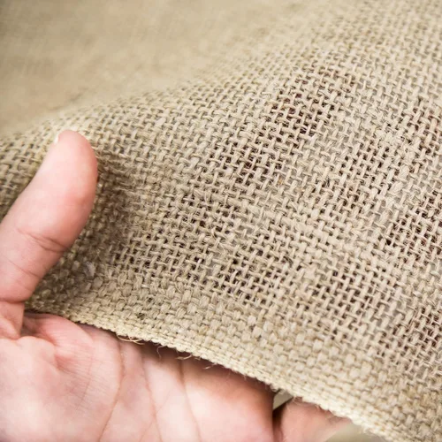 Vista 7 de Burlap Fabric, 38-40 pulgadas de ancho, más de 100 yardas en stock- 100 yardas 100% yute - natural