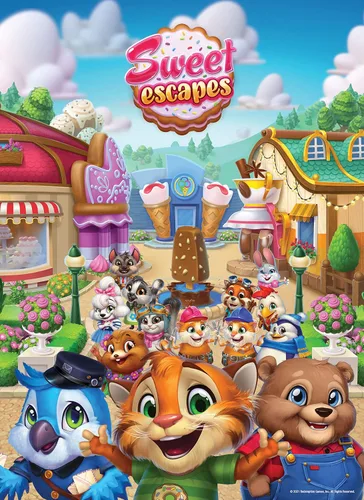 Vista 4 de Sweet Escapes Welcome to Sweet Escapes - Rompecabezas de 1.000 piezas