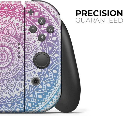Vista 3 de Design Skinz - Compatible solo con Nintendo Switch OLED Dock - Calcomanía protectora de vinilo extraíble resistente a los arañazos - Círculo