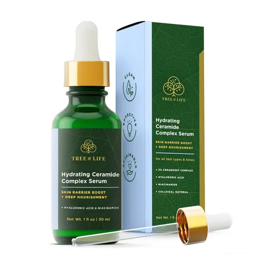 Vista 7 de Tree of Life - Suero facial para el cuidado de la piel, sueros hidratantes, antienvejecimiento, cuidado de la piel para iluminar las manchas