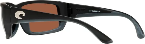 Vista 5 de Costa Del Mar Gafas de sol rectangulares Fantail Low Bridge Fit para hombre
