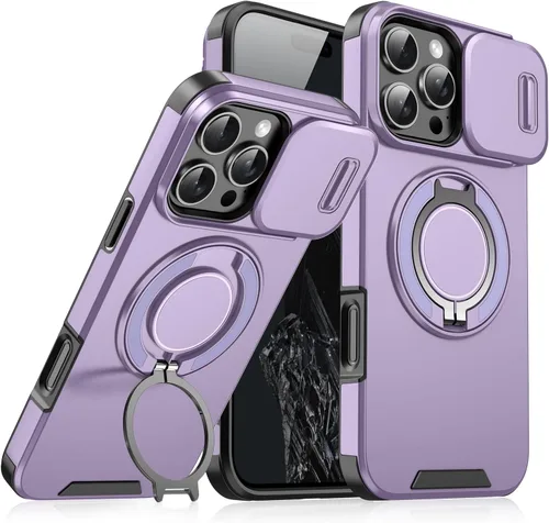 Vista 87 de Dteck Funda para iPhone 16 de 6.1 pulgadas 2024, funda de piel sintética con cierre de botón magnético, ranuras para tarjetas de crédito, función
