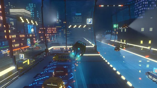 Vista 7 de Cloudpunk Signature Edition - Nintendo Switch