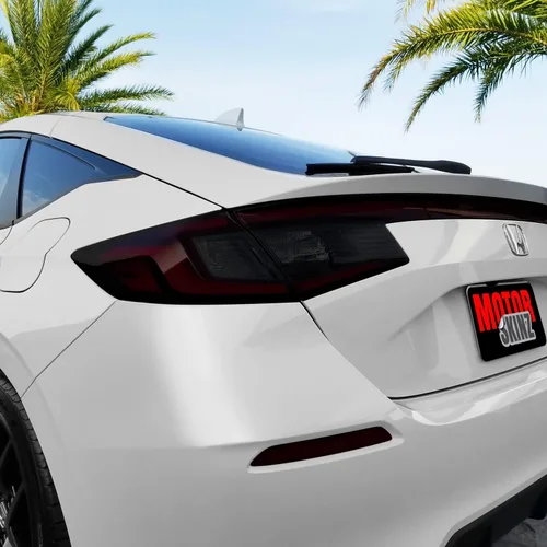Vista 3 de SlickMod Tinte de humo de vinilo precortado para Honda Civic Hatchback 2022-2023 y reflector (1. luz trasera, 20% humo oscuro)