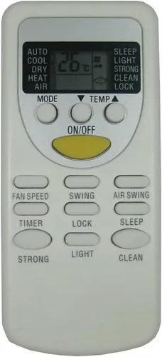 Vista 2 de Reemplazo para aire acondicionado Aire acondicionado Control remoto Número de modelo ZHF/JT-01