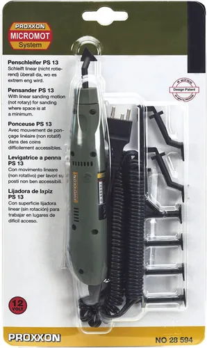 Vista 2 de Proxxon Lijadora de pluma de 12 voltios con cable 28594 PS 13