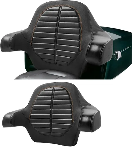 Vista 7 de C.C.Rider King Chopped Tour Pack - Almohadilla de respaldo para los modelos Harley Davidson Touring y Tri Glide 2014-2024, para modelos Road King