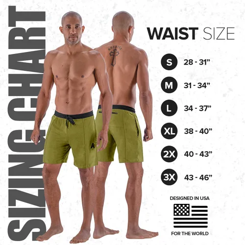 Vista 5 de Anthem Athletics - Evolflex 7 Inch Workout Shorts for Men, Gym Shorts 7", High-Performance Workout Shorts, Athletic Shorts