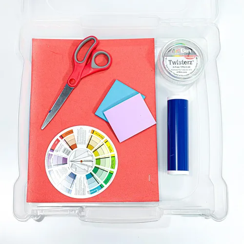 Vista 9 de ArtBin 6913ZZ Organizador portátil de arte y manualidades de 12 x 12 pulgadas con asa, paquete de 3, [3] cajas de almacenamiento de plástico
