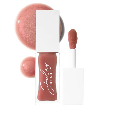 Vista 11 de Julep So Plush Glossy Lip Oil – Tinte hidratante para labios y brillo, malva suave 05 Malva suave
