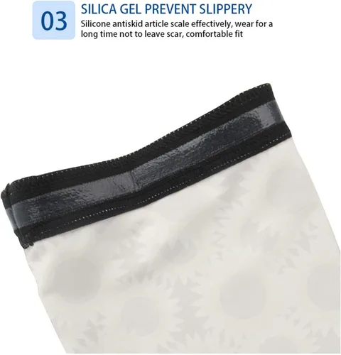 Vista 6 de STUOARTE - Mangas de protección solar con estampado de verano para mujeres y hombres