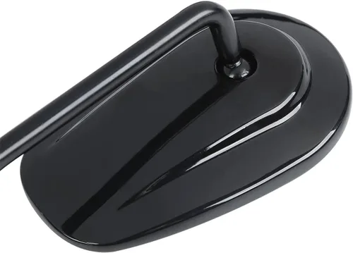 Vista 4 de Espejos retrovisores negros de lágrima de 0.315 pulgadas para Harley Davidson Sportster XL883 1200 1982-2025, Road King Road Glide Street Glide Tri
