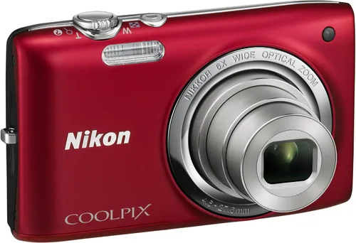 Vista 5 de Nikon COOLPIX S2700 Cámara digital de 16 MP con zoom óptico 6x y video HD 720p (rojo) (Modelo antiguo)