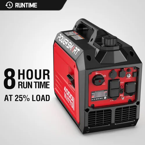 Vista 3 de PowerSmart Generador de inversor portátil de 3800 vatios para uso doméstico