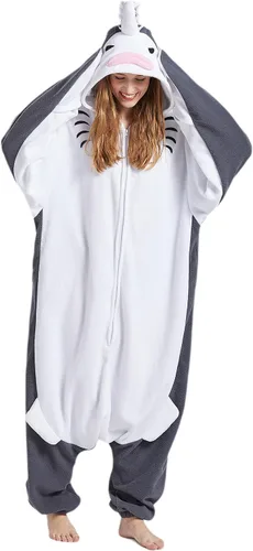 Vista 2 de SAMGU Unisex Adult Onesies Pajamas Halloween Christmas Cosplay Costumes One Piece Homewear Jumpsuit