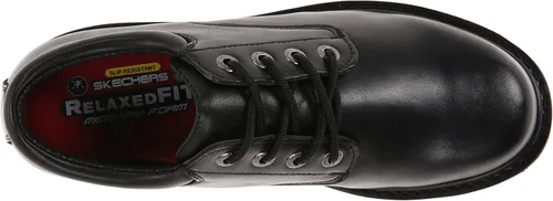Vista 5 de Skechers tenis para trabajar antiderrapantes Cottonwood Elks para hombres