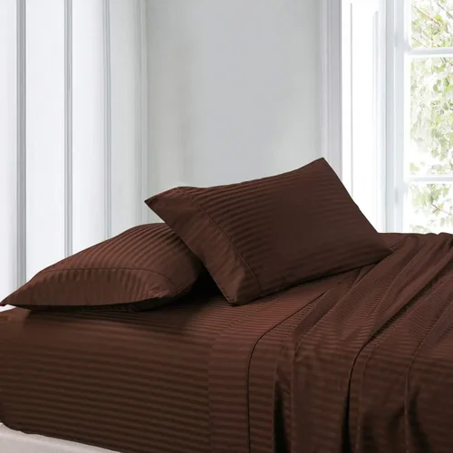 Vista 13 de Sábanas de tamaño Split King con 2 sábanas bajeras individuales XL, color negro, sábanas 100% algodón, bolsillo profundo, satén de algodón fresco