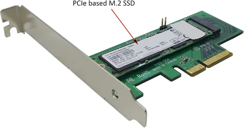 Vista 6 de Adaptador PEXM2-SSD PCIe M.2 - Compatible con SSD NVMe/AHCI M.2 (2280, 2260, 2242) - Compatible con PCIe 4.0/3.0