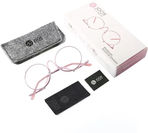Vista 6 de JOOX Makeup Reading Glasses for Women Large Magnifying Cosmetic Readers Make Up Eyeglasses