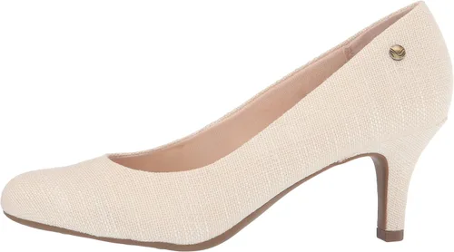 Vista 8 de LifeStride - Zapatos de tacón estilo Parigi para mujer, Crema