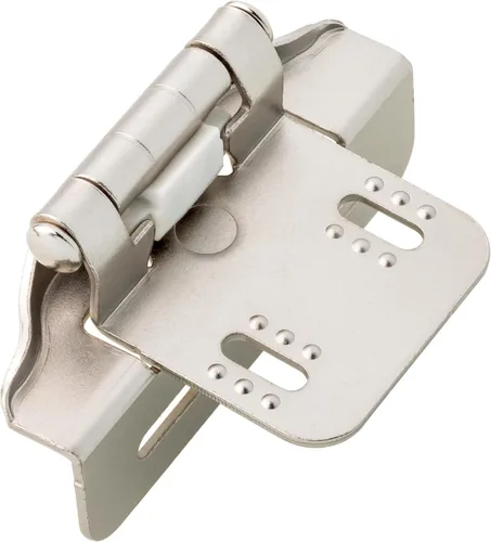 Vista 11 de Franklin Brass (Paquete de 10) Bisagras de Gabinete de Cierre Automático 1/2" Superposición Semi-Envolvente para Puertas de Gabinete