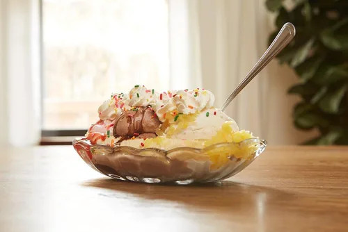 Vista 2 de Anchor Hocking Banana Split de 8.25 onzas, paquete de 12