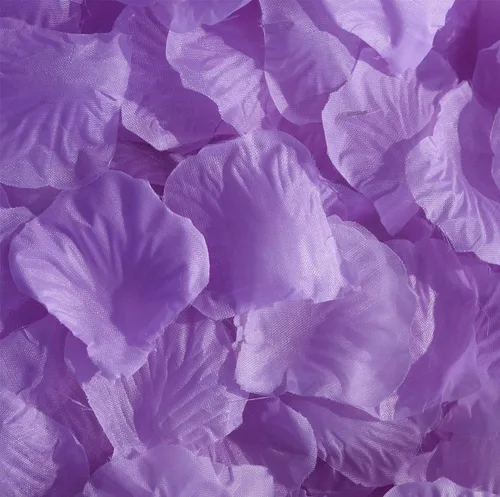 Vista 8 de SITUMEIZI 1500 piezas de pétalos de rosa negros artificiales de seda para decoración de bodas y fiestas