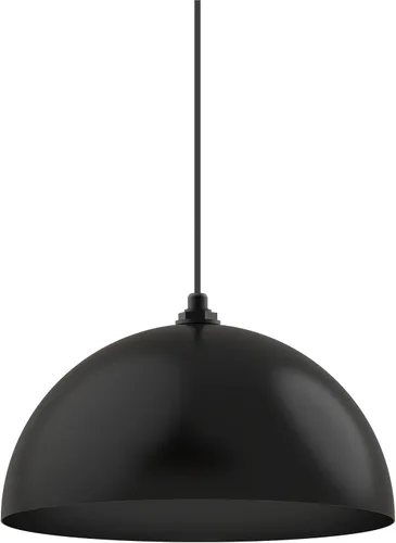 Vista 54 de Steel Lighting Co. Melrose - Lámpara colgante Montada en el techo Cúpula redonda de 18 pulgadas Estilo moderno contemporáneo de granja