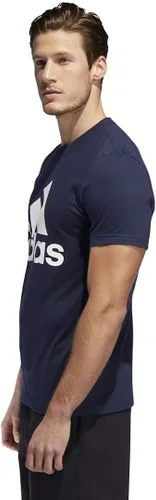 Vista 2 de adidas Badge of Sport - Camiseta para hombre, color tinta de leyenda, talla XL