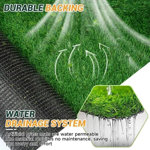 Vista 3 de PET Grow - Alfombra de césped artificial