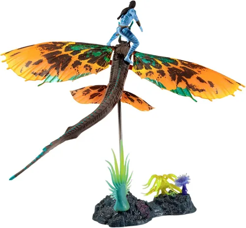 Vista 9 de McFarlane - Avatar: The Way of Water - Mundo de Pandora - Jake Sully y Skimwing Avatar el camino del agua Playset Mundo de Pandora - Jake Sully &