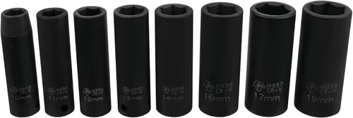 Vista 13 de Performance Tool M590DB - Enchufe de impacto de pared profunda SAE de 11 pieza de 1/2 pulgada