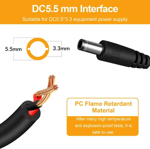 Vista 3 de Fuente de alimentación de repuesto de adaptador AC/DC para básculas Camry y Bromech, cable cargador de electrónica para báscula de alimentos