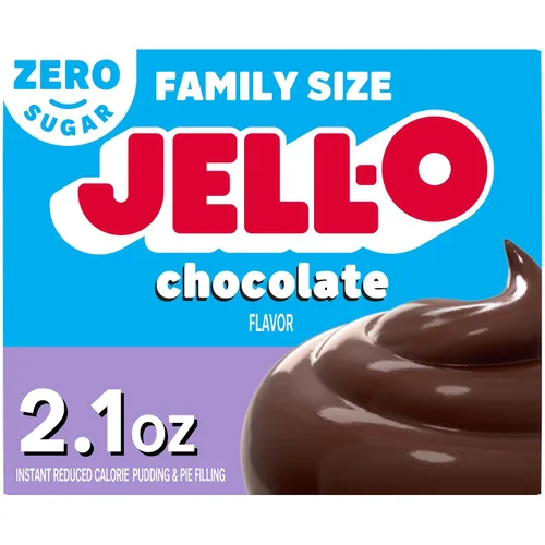 Vista 29 de Jell-O Postre de gelatina sin azúcar, plátano fresa (paquete de 4)