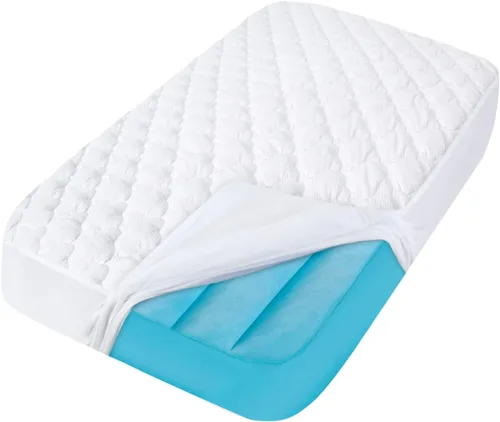 Vista 17 de Funda de cama de viaje para niños pequeños, impermeable, compatible
