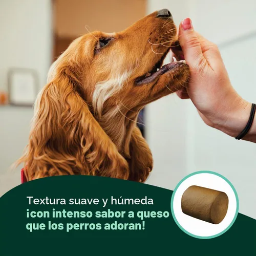 Vista 7 de Masticables para Alergias de Perros con Probióticos Masticables para Alergias Estacionales para Perros con Aceite de Salmón Salvaje de Alaska
