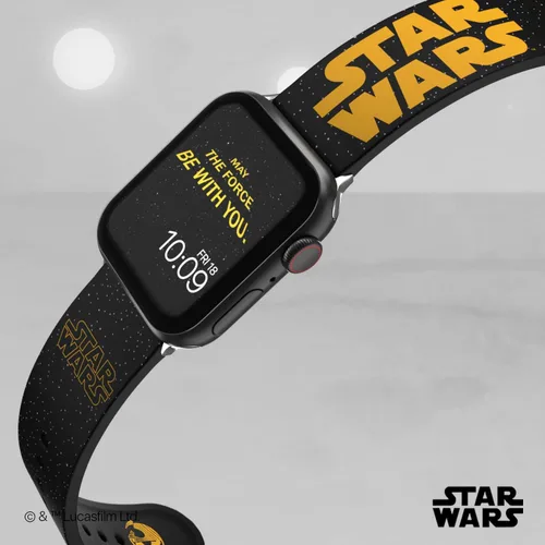 Vista 3 de Correa de reloj inteligente con licencia oficial de Star Wars (reloj no incluido)