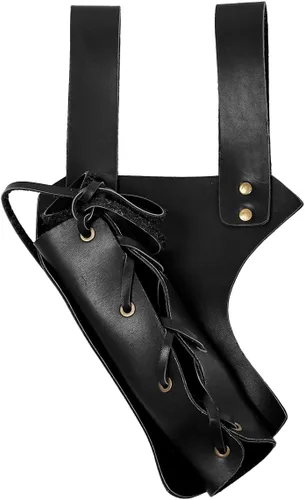 Vista 17 de BLESSUME Cinturón medieval de caballero con espada rana funda de estoque, soporte de vaina de estoque, 1 unidad